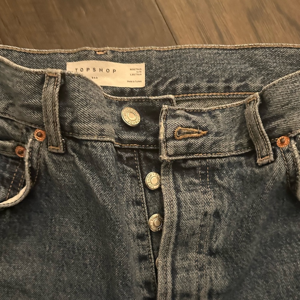 Topshop Dad jeans worn a few times